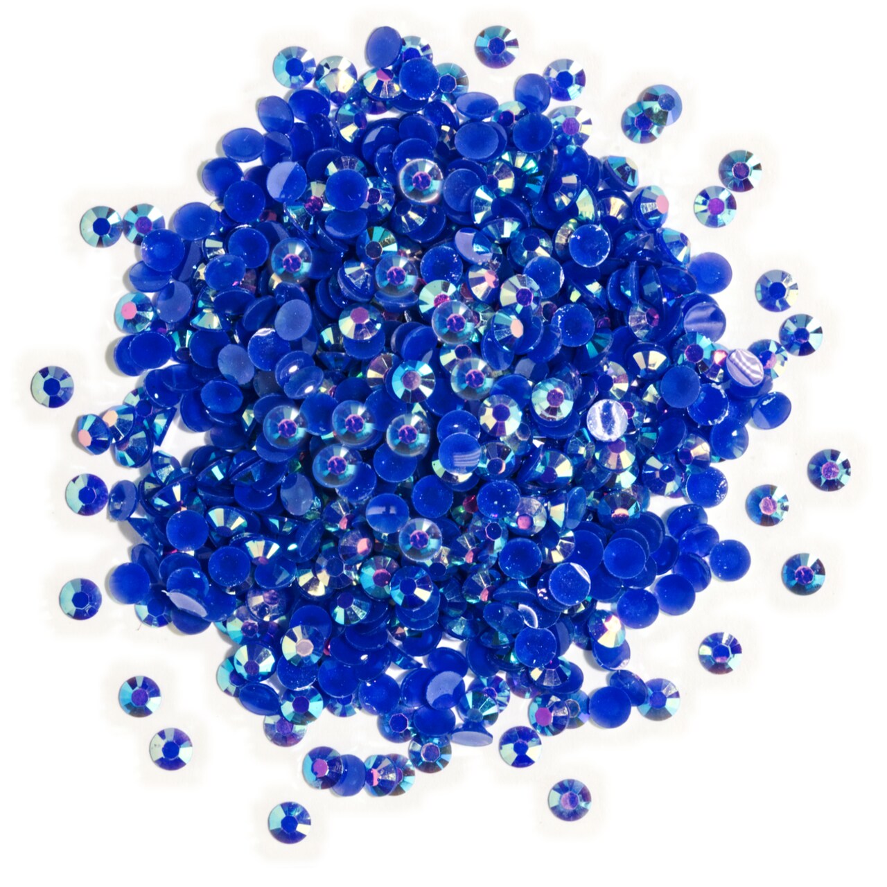 Buttons Galore Jewelz Rhinestones Craft Embellishments Assorted Colors Approx. 1600 Pieces